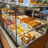 So many yummy desserts... at Das Voglhaus in Konstanz