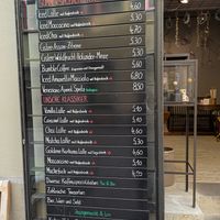 Speisekarte at Das Voglhaus in Konstanz