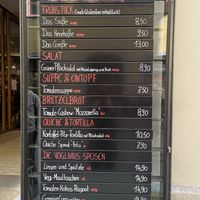 Speisekarte at Das Voglhaus in Konstanz