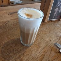 Latte Macciato mit Sojamilch at Das Voglhaus in Konstanz