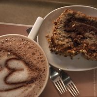 Hot chocolate and cake at Das Voglhaus in Konstanz