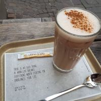 Chai latte at Das Voglhaus in Konstanz