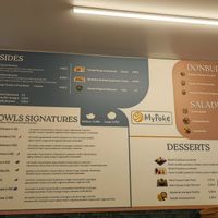 Menu at MyPoke Brussels Central in Bruxelles