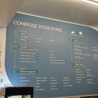 Menu at MyPoke Brussels Central in Bruxelles