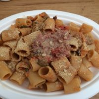 Vegan Pasta at CamBio Vita in Rome