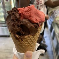 Dark chocolate & raspberry!  at CamBio Vita in Rome