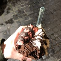 Chocolate, Banana and Strawberry  at CamBio Vita in Rome