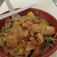 干捞面$3.80 at Fu Kang 富康素食轩 - Pasir Ris in East Singapore