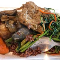 Economical rice  at Fu Kang 富康素食轩 - Pasir Ris in East Singapore