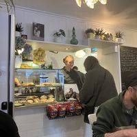 Nice staff   at Caifé Kitty in Donega