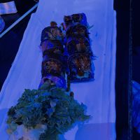 Spooky roll from vegan menu  at Tsunami Sushi in Sarasota