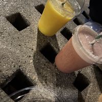 Tropical & Antistress smoothie  at El Chiringuito Poke_Cocktail_Bar in Canarias