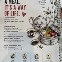 See it says 100% vegan!  at Lao Ba Cha in Bali