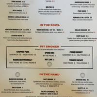 New menu as of July 2018 pt1 at Against the Grain in Louisville