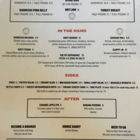 New menu as of July 2018 pt2 at Against the Grain in Louisville
