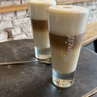 Latte macchiato   at Barista Tournai Grand Place in Région Wallonne