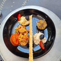 Mediterranean starter at Vegelangelo in Munich