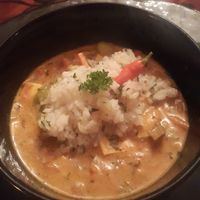 Tofu curry at Vegelangelo in Munich