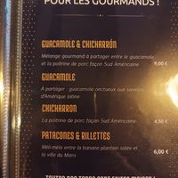 Menu1 at L'Hatitude in Pays De La Loire