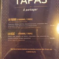 Menu2 at L'Hatitude in Pays De La Loire