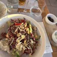 Salad  at Koultoura Restaurant in Thira