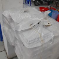 Food getting prepared to give out to the poor and homeless at Cơm chay Phước Đức in Thành Phố Hồ Chí Minh