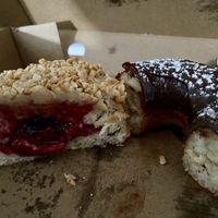 Peanut butter jam, and hazelnut   at Grumpys in Christchurch