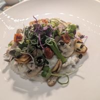 Risotto at Amelia's at The Plettenberg in Western Cape