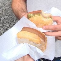  at Kuh-Ruh-Tofu Marktstand in Dornbirn