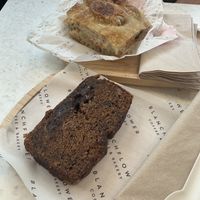 Banana bread and focaccia veg sandwich  at Blanchflower - Trafford Centre in Stretford