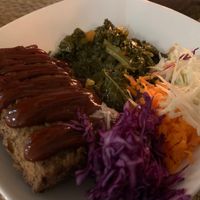 Jerk tofu #Veganuary at Fi Real in Bristol