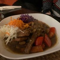 Peppered strips  #Veganuary at Fi Real in Bristol