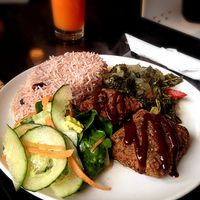 Jerk Tofu Amazing at Fi Real in Bristol