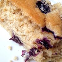 Blueberry & Lemon Cake at Fi Real in Bristol