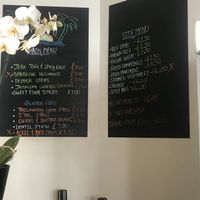 Menu on June 27th 2019 at Fi Real in Bristol