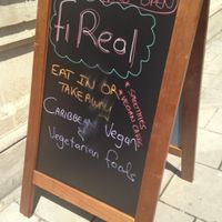 Board at Fi Real in Bristol