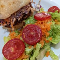 BBQ sandwich at Konu Bar in Buenos Aires