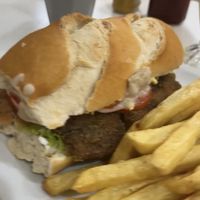 Lomito Completo  at Konu Bar in Buenos Aires