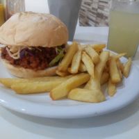 BBQ Sandwich at Konu Bar in Buenos Aires
