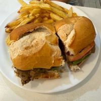 Seitan sandwich at Konu Bar in Buenos Aires