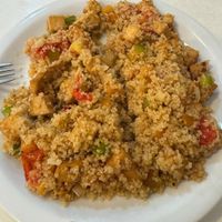 Quinoa and Tofu main at Konu Bar in Buenos Aires
