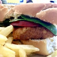 Tofu sandwich at Konu Bar in Buenos Aires