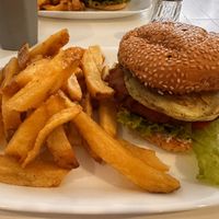 Falafel Burger  at Konu Bar in Buenos Aires