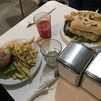 Complete Burger at Konu Bar in Buenos Aires