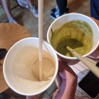 Banana Juice / Matcha Banana Juice at BANANA JUICE FACTORY in Kyoto