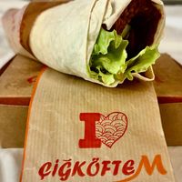 Spicy large wrap at CigkofteM in Dubai