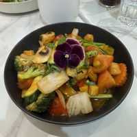 Sweet and sour wok veggies/tofu   at EAT @ Thai Springfield in Springfield