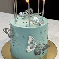 Custom vegan cake  at 8 Cakes Bake Shoppe in Calgary