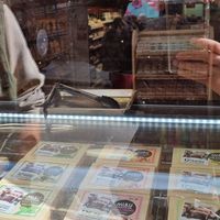 Raw vegan truffles at The Good Food Shop Totnes in England