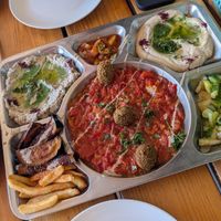Mr Felafel Meal at Mr. Falafel in Connecticut